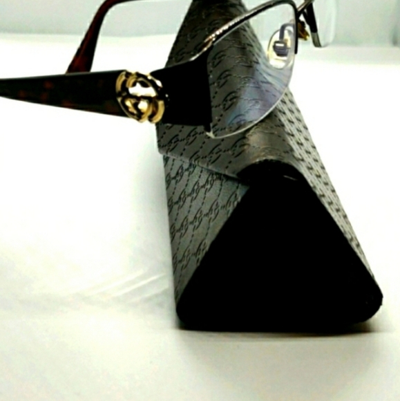 Unisex Gucci trifold glasses case GG monogrammed - Picture 4 of 12